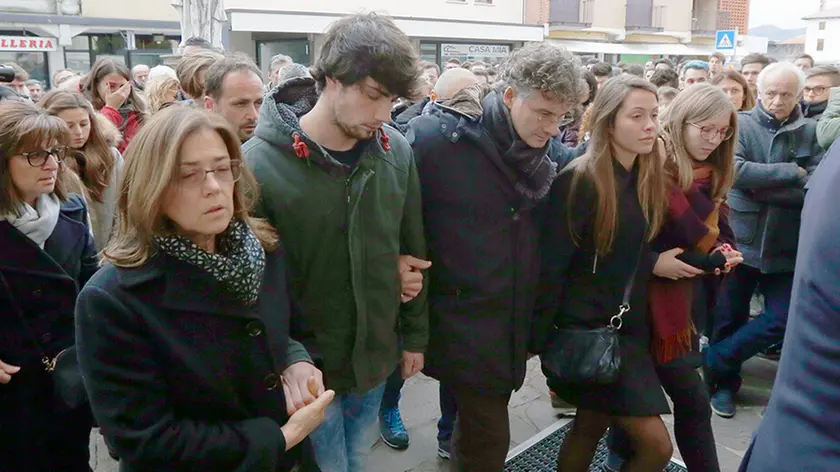 Ferrazza Caerano funerale di Federica Brollo