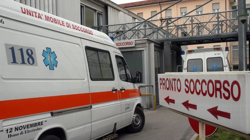 Il Pronto soccorso dell'ospedale di Conegliano