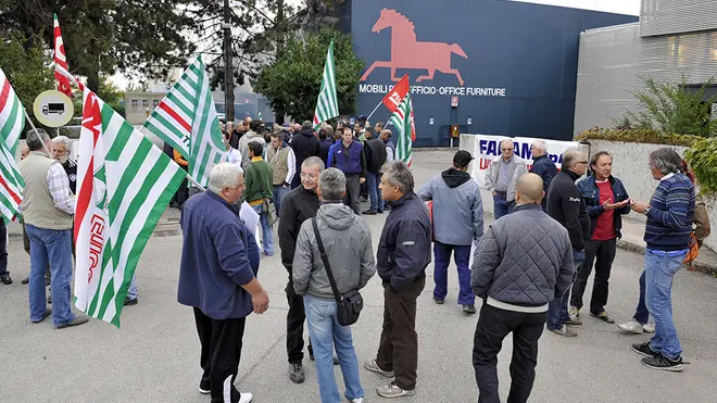 Prandi Giavera del montello sciopero operai Faram