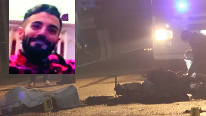 Giuseppe Crea e la sua moto