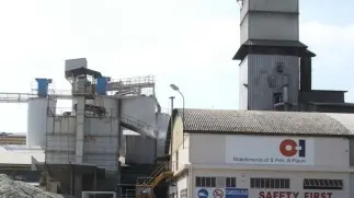 L’altoforno della «O-I» di San Polo di Piave