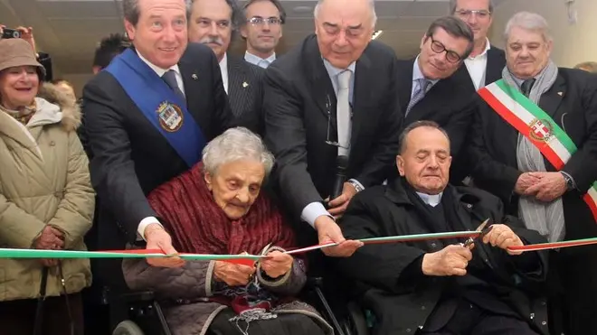TOME' TREVISO INAUGURAZIONE RESIDENZA ROSA ZALIVANI