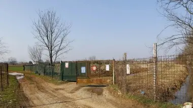 La discarica della Telve Rigo in via Bonelle ad Albaredo