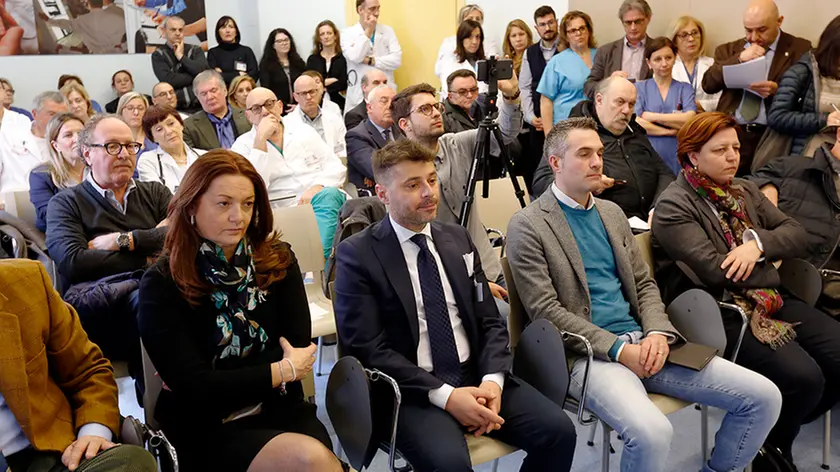 Allegranzi Conegliano ospedale inaugurazione nuovo reparto geriatria Luca Zaia e Francesco Benazzi