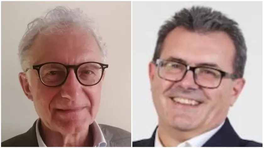I candidati Leopoldo Fogale ed Alberto Battistella