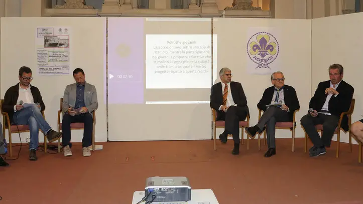I candidati al dibattito
