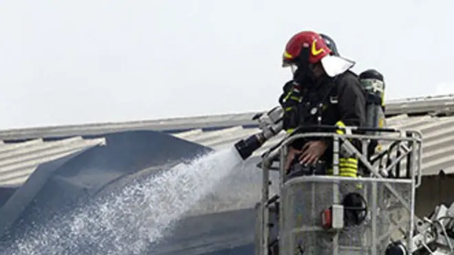 Guerretta Pieve di soligo incendio alla Maia