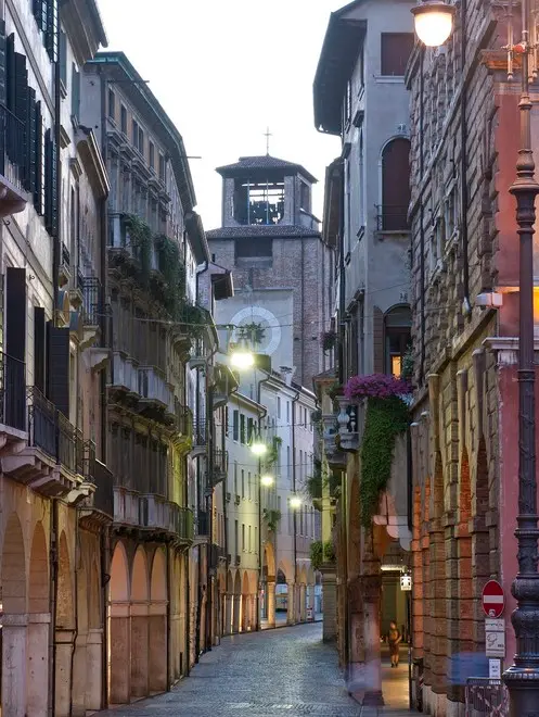 14 Jun 2012, Treviso, Italy --- Italy, Veneto, Treviso . via Calmaggiore --- Image by © Atlantide Phototravel/Corbis