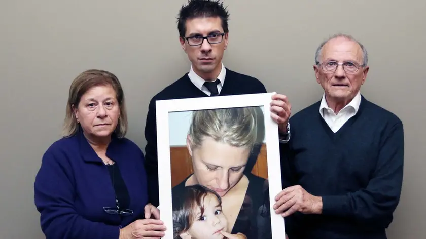 ZAGO AG.FOTOFILM TREVISO ISRAA INTITOLAZIONE SALA CONVEGNI A ELISABETTA E ARIANNA LEDER