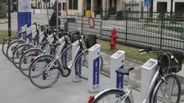 Le nuove bici pubbliche a Lancenigo