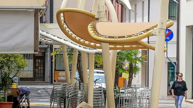 DeMarchi Montebelluna plateatici bar in centro Pasticceria Bernardi