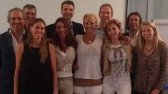 La foto di gruppo del Panathlon di Treviso