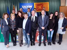 AGOSTINI AG.FOTOFILM TREVISO CONFERENZA STAMPA SEDE DELLA LEGA AL K3