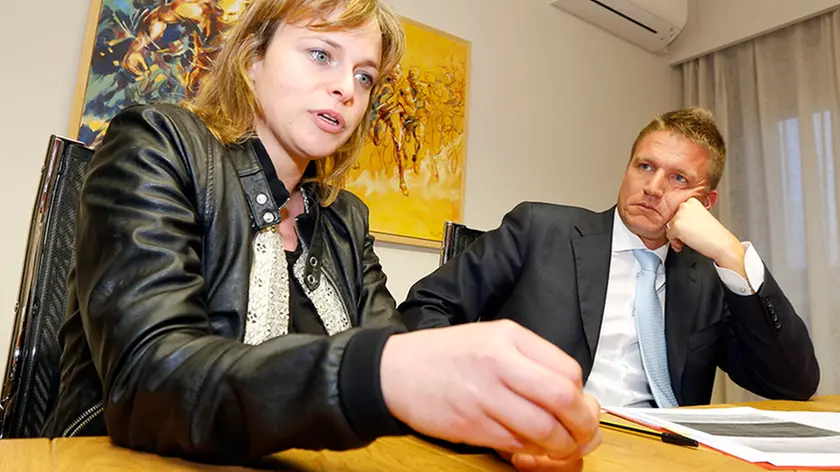 Borin Montebelluna Emanuela Petrillo e avv Paolo Salandin