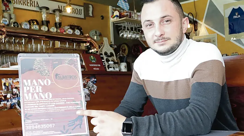 Gabriel Neculita, titolare del Pub Albatros