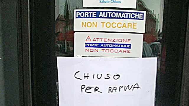 Borin Cappella Maggiore rapina in Veneto Banca