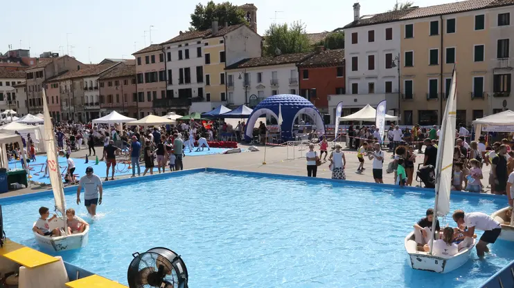 DE WOLANSKI . AG.FOTOFILM . TREVISO GIORNATA DELLO SPORT IN P. BURCHIELLATI