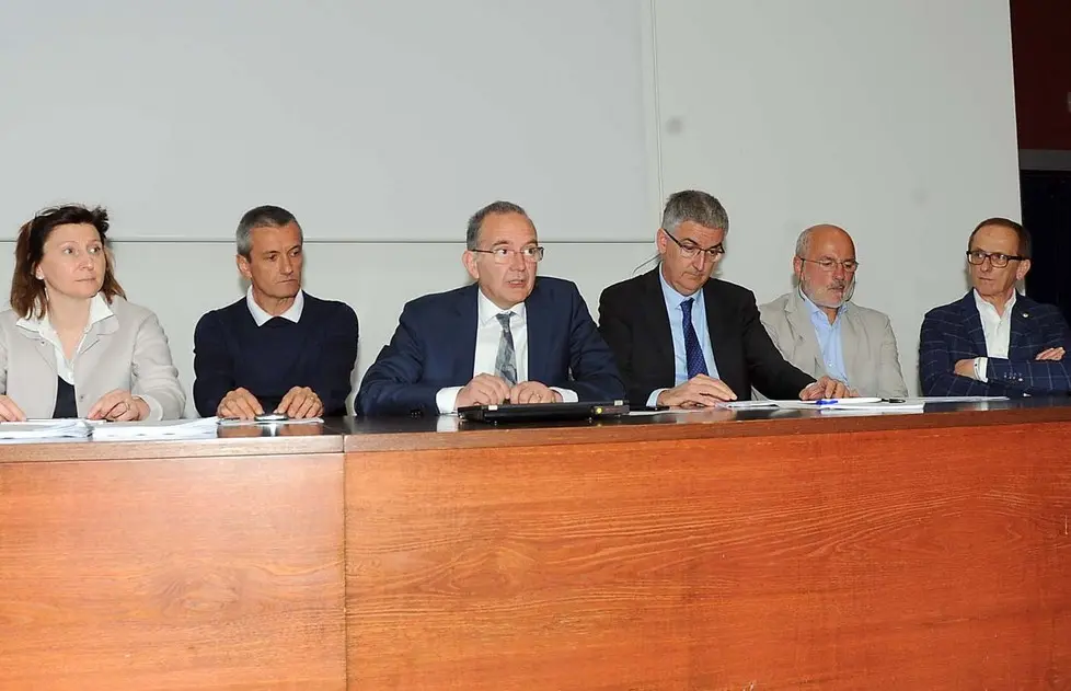 Udine 30 Aprile 2017. Conferenza stampa sui vaccini al Dipartimento di prevenzione. © Foto Petrussi