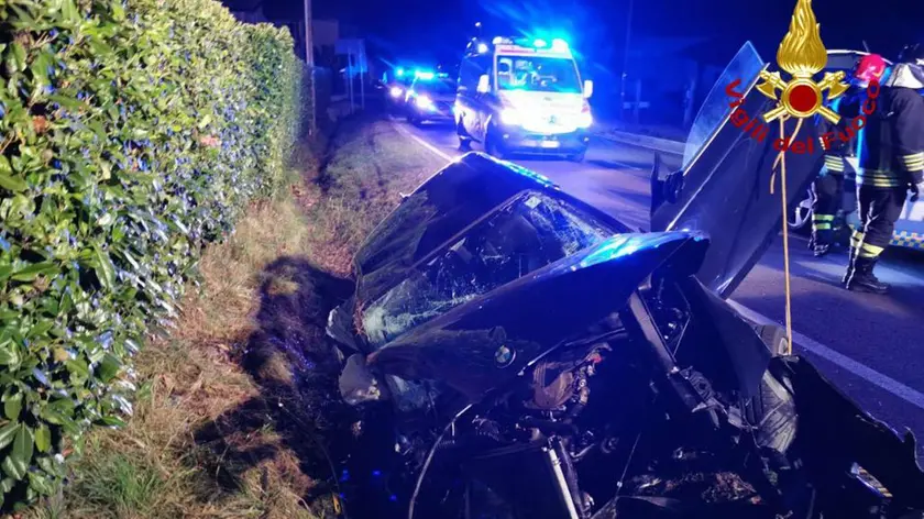L'incidente di mercoledì 8 dicembre a Cordignano