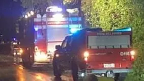 Sabato sera necessari i vigili del fuoco per liberare le strade a Guia