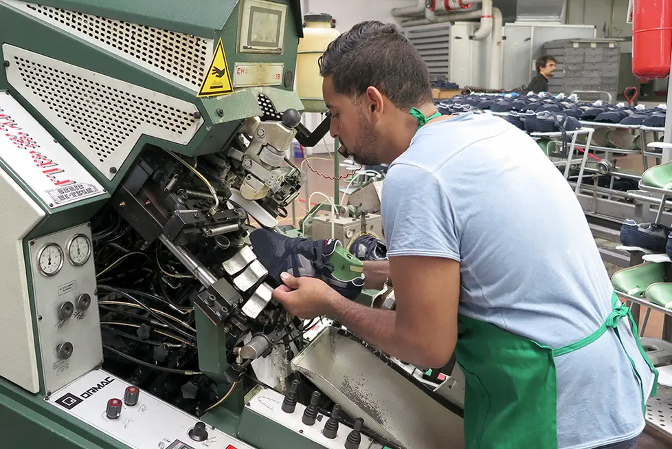 Ferrazza Caerano azienda Diadora inaugurazione nuovo reparto