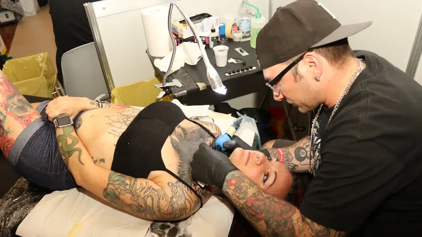 FILIPPI AG.FOTOFILM QUINTO TREVISO TATTOO CONVENTION AL BHR