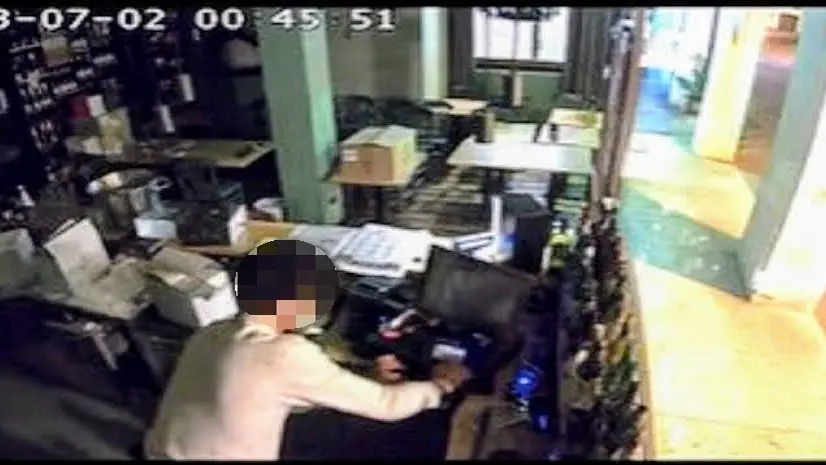 Il furto da Toni del Spin