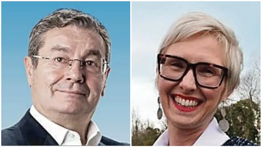 I candidati Renzo Carraretto e Roberta Canal