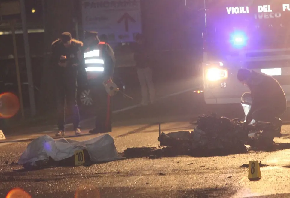 AGOSTINI AG.FOTOFILM SPRESIANO INCIDENTE MORTALE
