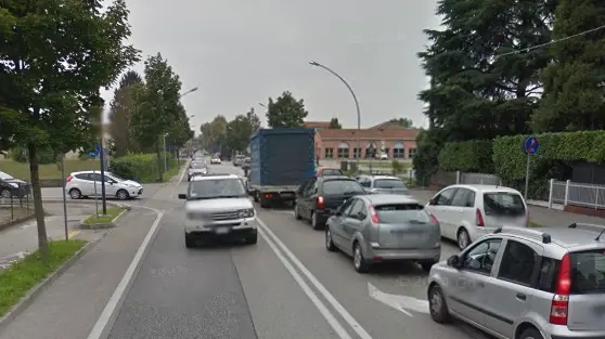 Il punto in cui dovrebbe sorgere il rondò