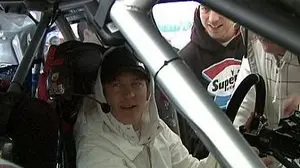 Uno dei rari sorrisi di Kimi Raikkonen