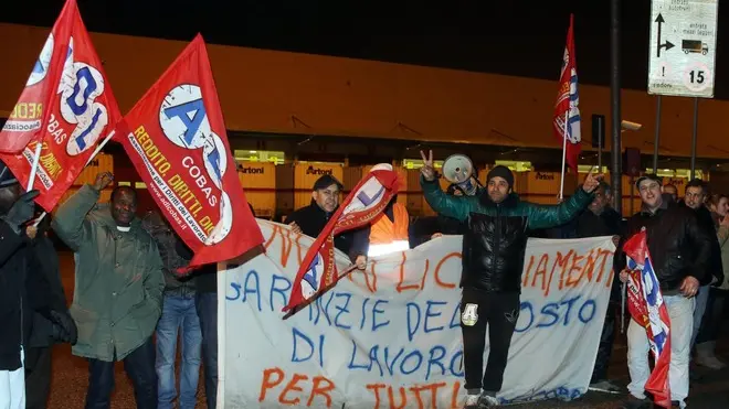 Agostini Casale sul Sile protesta ditta fachinaggio ditta artoni