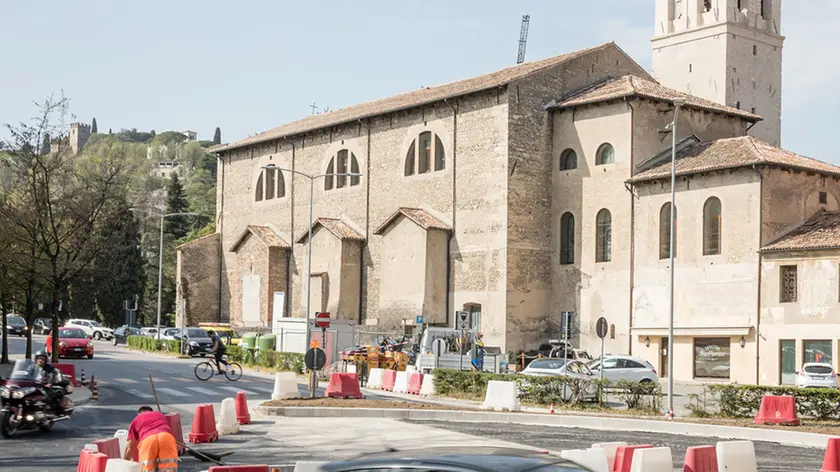 Allegranzi Conegliano Nuova rotatoria di San Martino in costruzione