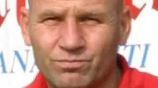 PRANDI BREDA DI PIAVE PARTITA CALCIO BREDA-EDO MESTRE, IN FOTO PIOVESAN ALLENATORE DEL BREDA agenzia fotografica fotofilm