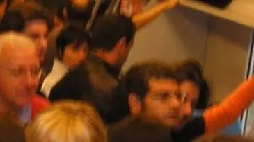 Un treno sovraffollato