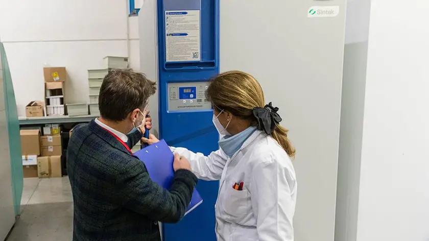 Calzavara Vittorio Veneto Frigo Vaccini Direttore Salemi e Dott Maccari