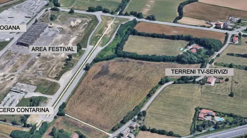 Il nuovo Cerd verrà ricavato occupando parte dell’area festival e liberando gli attuali spazi