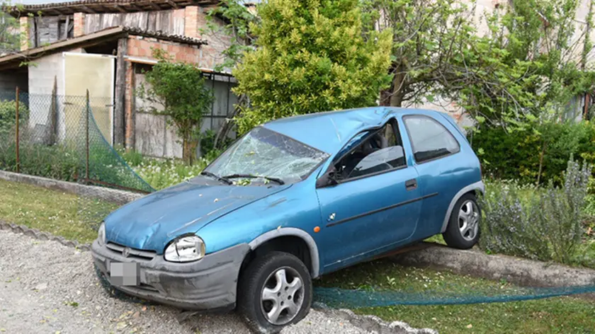 Allegranzi Col San Martino via Castelletto incidente mortale ciclista investito