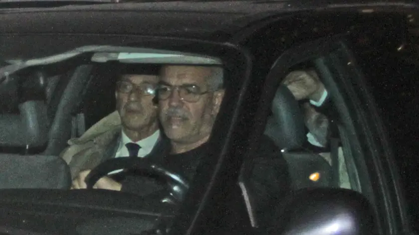 Luigi Compiano celato in auto nei primi giorni dell’indagine
