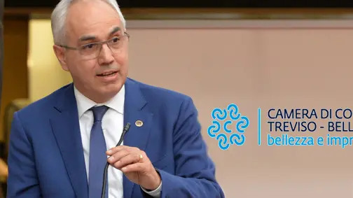 Mario Pozza è il presidente della Camera di Commercio di Treviso e Belluno