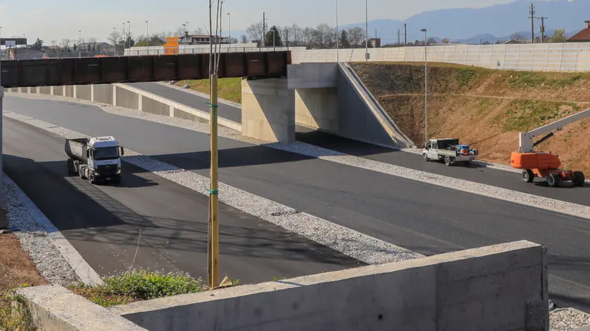 Agostini Montebelluna cantiere strada Pedemontana