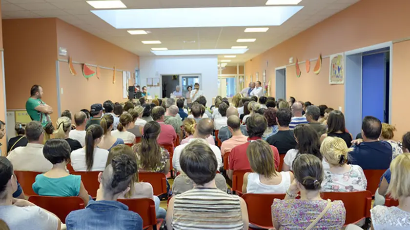Demarchi San zenone assemblea genitori con direttore servizio igiene e sanità delll'ulss 8