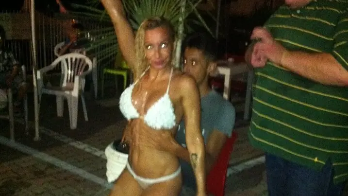 Una delle serate trasgressive al Vegas