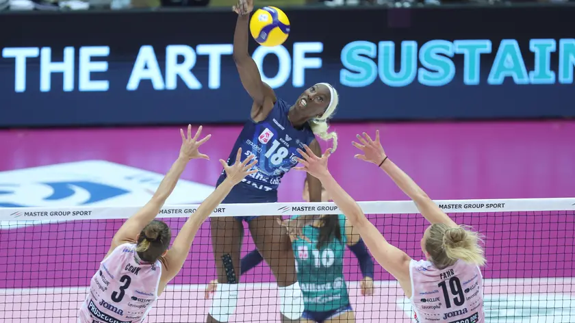 Imoco e Vero Volley torneranno a sfidarsi sabato 28 settembre (foto Rubin / LVF)