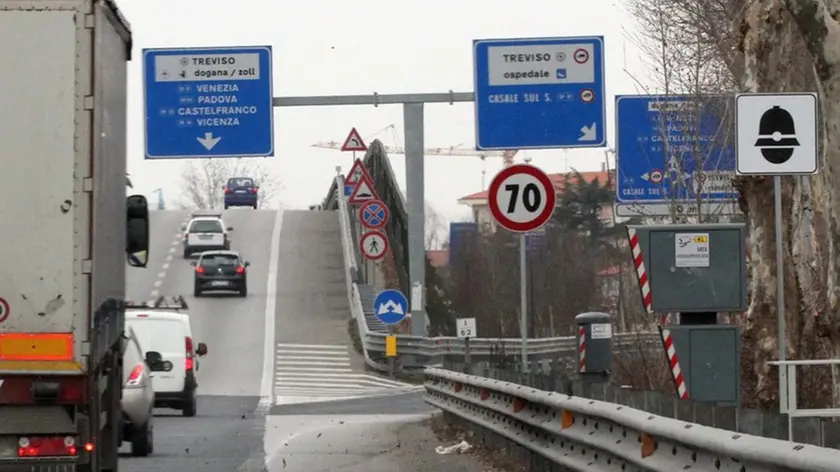TOME' TREVISO AUTOVELOX IN TANGENZIALE