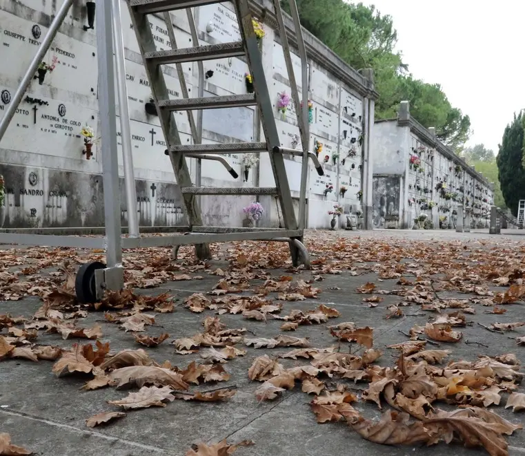 ZAGO AG.FOTOFILM TREVISO CIMITERO DI SAN LAZZARO