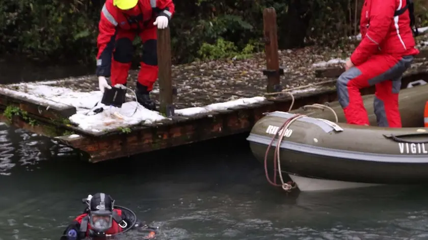 do polo agenzia foto film treviso ricerche sommozzatori vigili del fuoco ponte ottavi