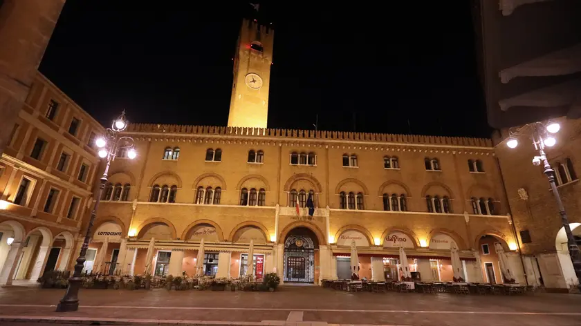 Piazza dei Signori a Treviso, sede della Prefettura
