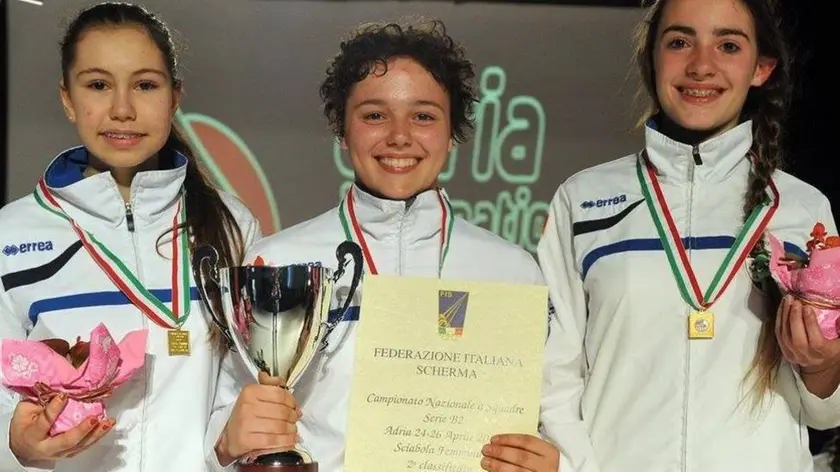 Giuditta Toffolon, Anna Chiara Bordin, Matilde Zappalorto