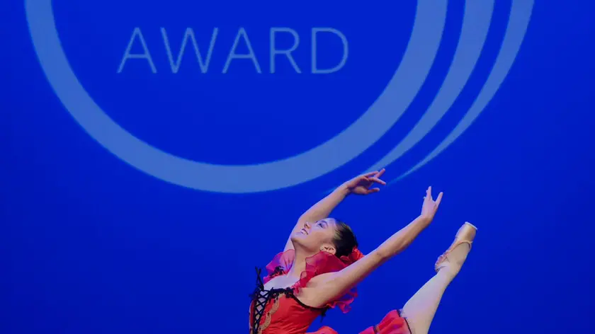 Julie Dafne Falaschi mentre danza